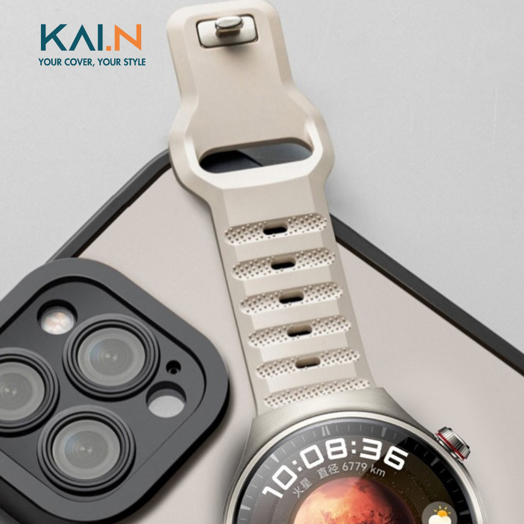 Dây Đeo Thể Thao Cho Galaxy Watch 5/4/3, Huawei Watch GT/GT2/GT3/Pro, Amazfit GT2/3/4,Garmin Size 20/22mm, Kai.N Sport