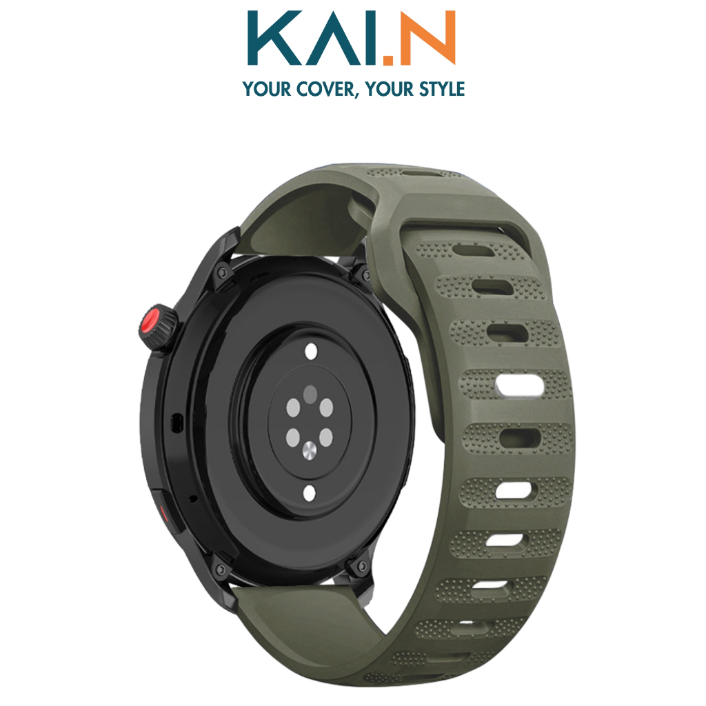 Dây Đeo Thể Thao Cho Galaxy Watch 5/4/3, Huawei Watch GT/GT2/GT3/Pro, Amazfit GT2/3/4,Garmin Size 20/22mm, Kai.N Sport