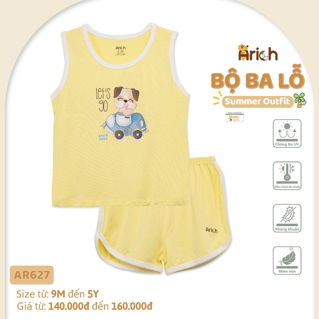 BST Ba Lỗ Thể Thao Arich