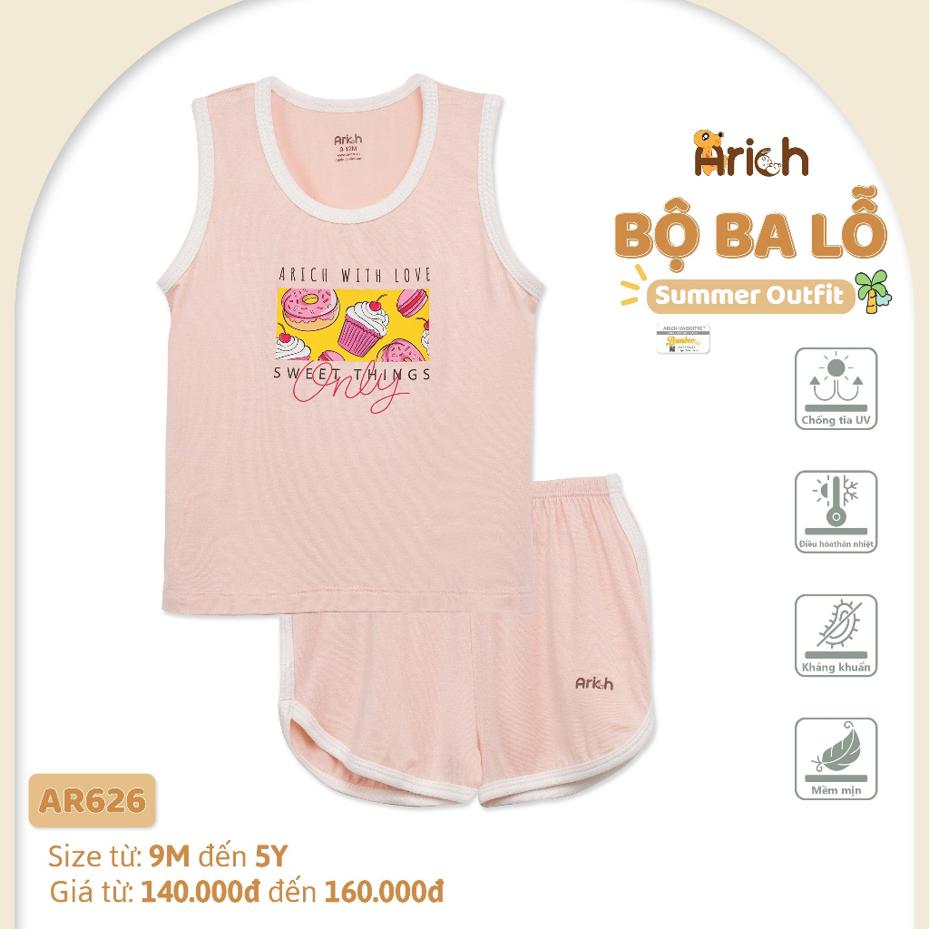 BST Ba Lỗ Thể Thao Arich