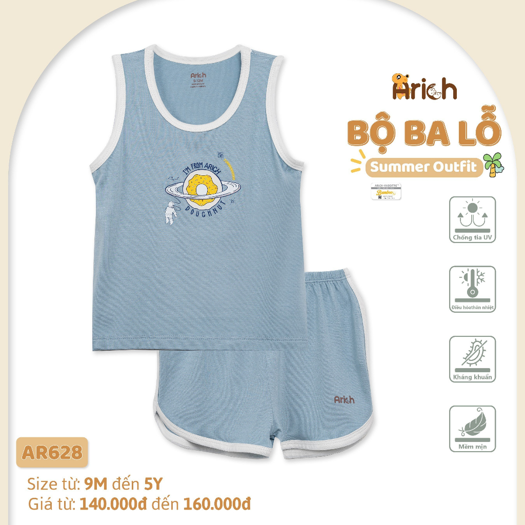 BST Ba Lỗ Thể Thao Arich