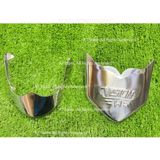 Ốp mỏ & đuôi dè vision 2011 - 2023 inox d213231