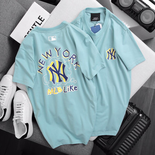 Áo thun ny, áo phông MLB ny, new york dáng Unisex - JUSTINSHOP