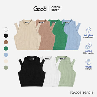  Áo Croptop Len Tăm Cut Out The Good/Tanktop Cutout