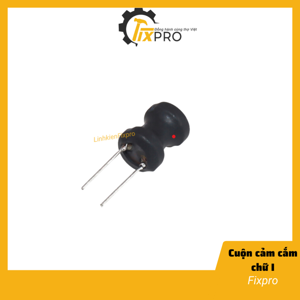 Cuộn cảm cắm 2.2uH 9x12mm 0912 chất lượng tốt - Fixpro