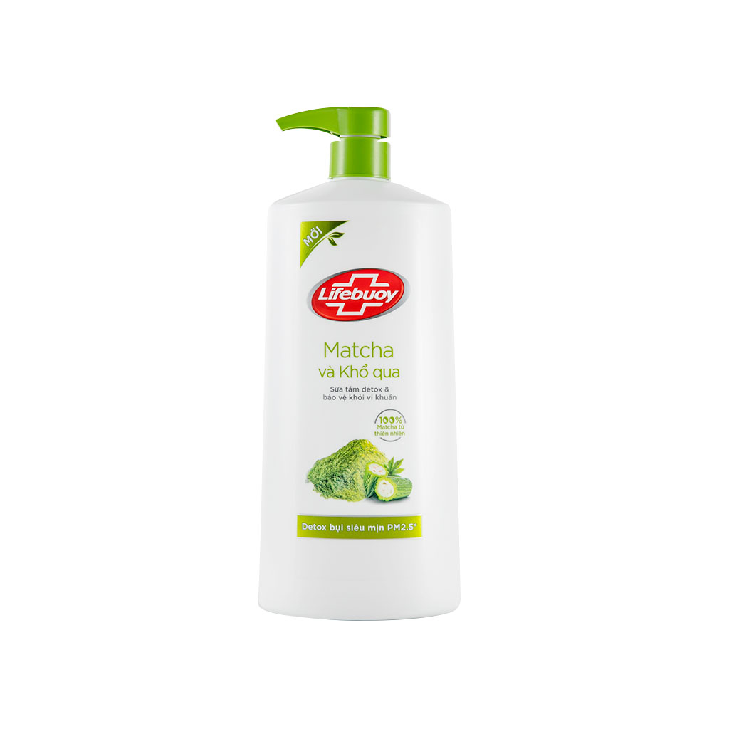 Sữa tắm Lifebuoy 800g giúp loại bỏ mọi vi khuẩn trên da.