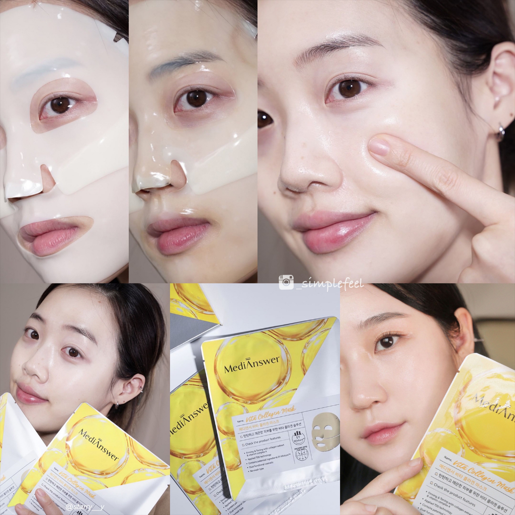 Mặt nạ thạch Filler MediAswer Vita Collagen mask