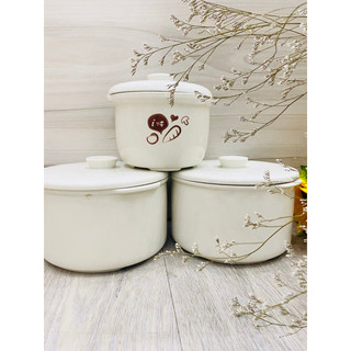 Thố sứ nồi bear 1,6l - 0,8l, phụ kiện nồi nấu chậm bear, thố sứ ,nắp sứ, nồi sứ nồi nấu cháo chậm bear