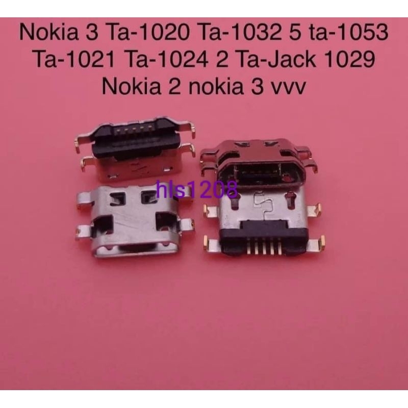 Chân sạc Nokia 2,3