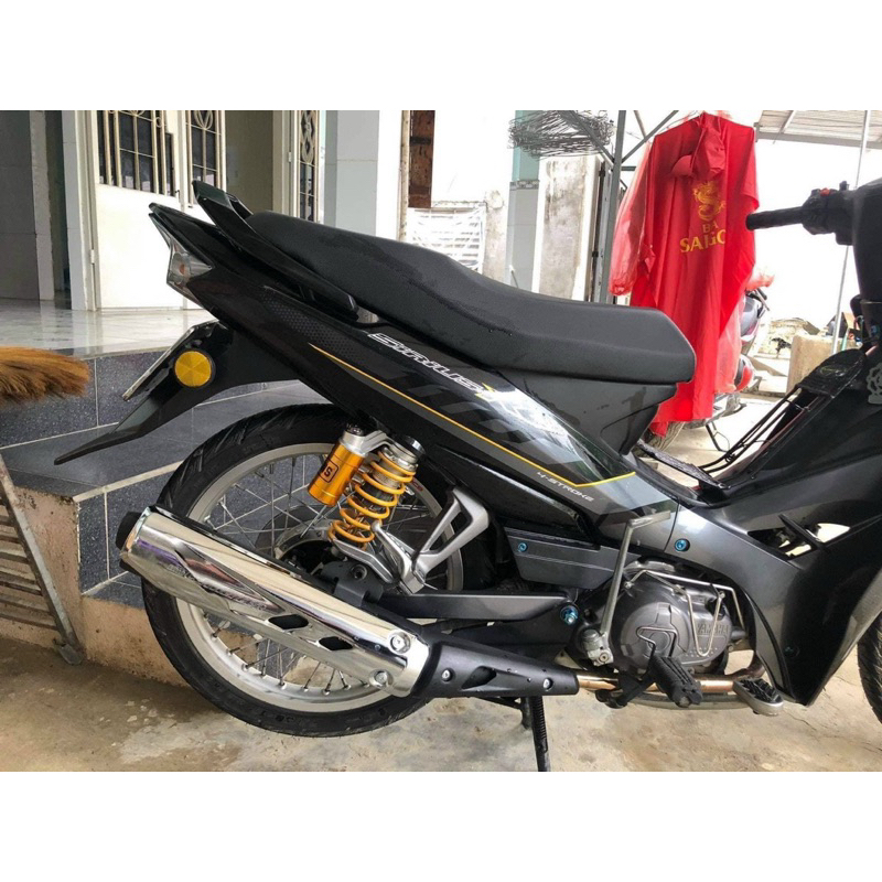 Pô exciter 2010 êm pô ex 2010 móc gắn wave dream Sirius Jupiter Future Sirius Fi Ex50 Si50 Cup Sym…