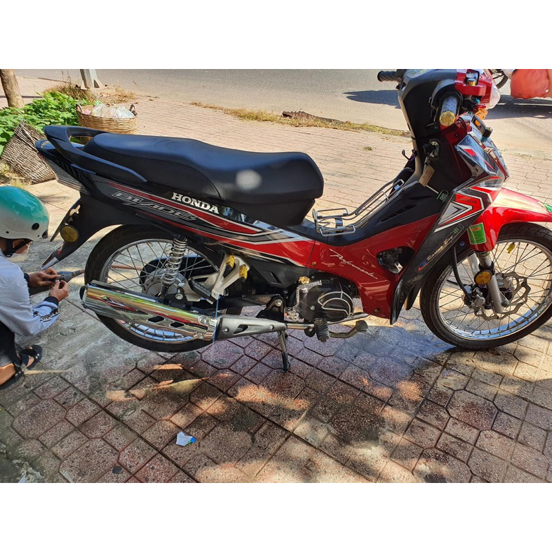 Pô exciter 2010 êm pô ex 2010 móc gắn wave dream Sirius Jupiter Future Sirius Fi Ex50 Si50 Cup Sym…