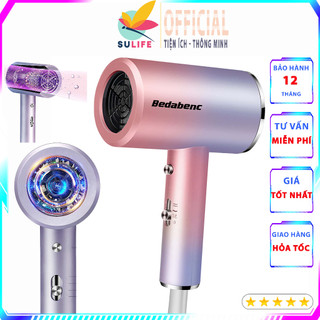 Máy sấy tóc sulife - công suất 1200w - động cơ dc giảm tiếng ồn - công nghệ sấy lạnh và cấp ion âm bảo vệ tóc