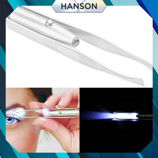Nhíp nhổ lông có đèn Led, Dụng cụ nhổ lông mày có đèn Hanson Shop #47
