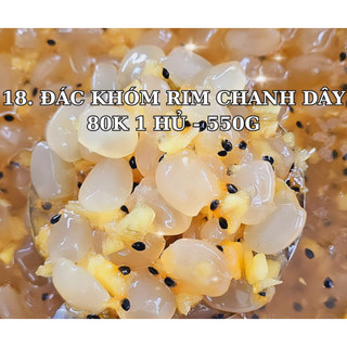 Đác khóm rim chanh dây - hủ 550gam - đặc sản miền tây