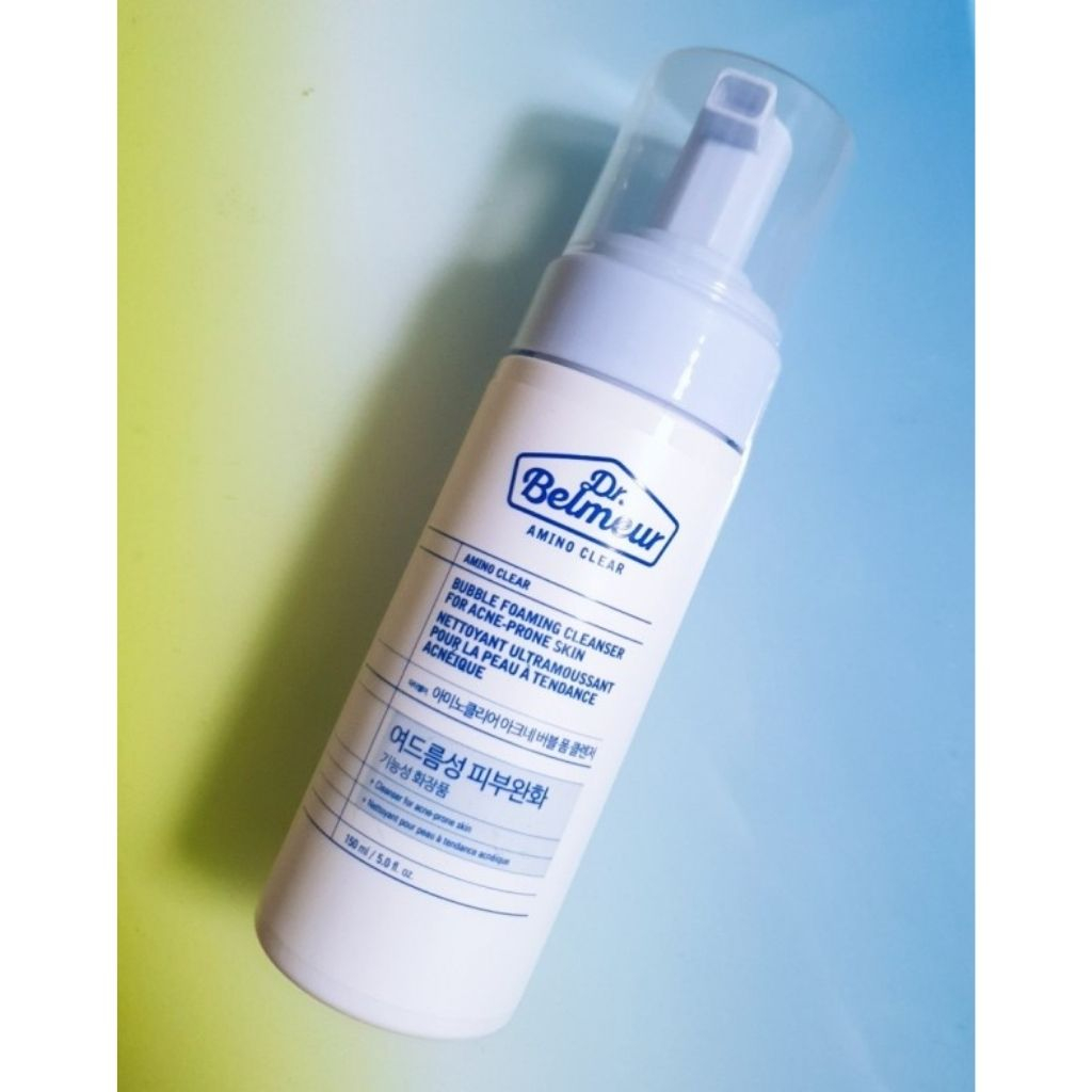 Sữa Rửa Mặt Giành Cho Da Dầu Mụn Dạng Bọt Dr. Belmeur Amino Clear Bubble Foaming Cleanser 150ml