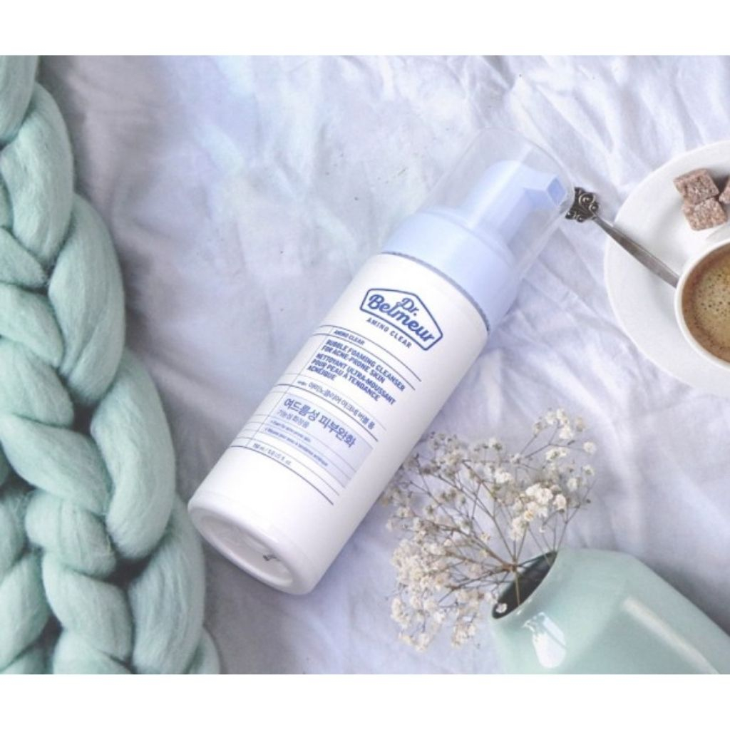 Sữa Rửa Mặt Giành Cho Da Dầu Mụn Dạng Bọt Dr. Belmeur Amino Clear Bubble Foaming Cleanser 150ml