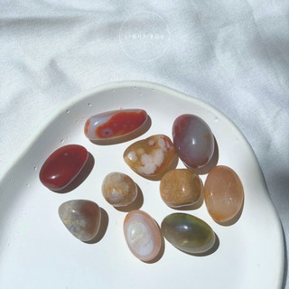 TUMBER AGATE đủ màu sắc, thanh tẩy, cân bằng cảm xúc, chữa lành, thiền định