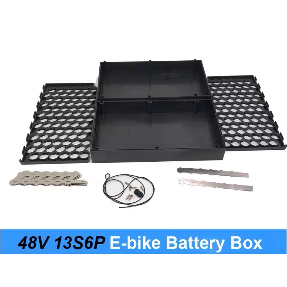 Box và khung nhựa kèm kẽm 13s 6p cho xe đạp điện. BN.