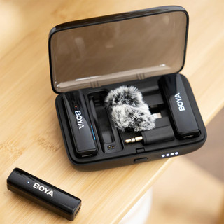 MICRO KHÔNG DÂY 2 NGƯỜI 3 IN 1 BOYA BOYALINK