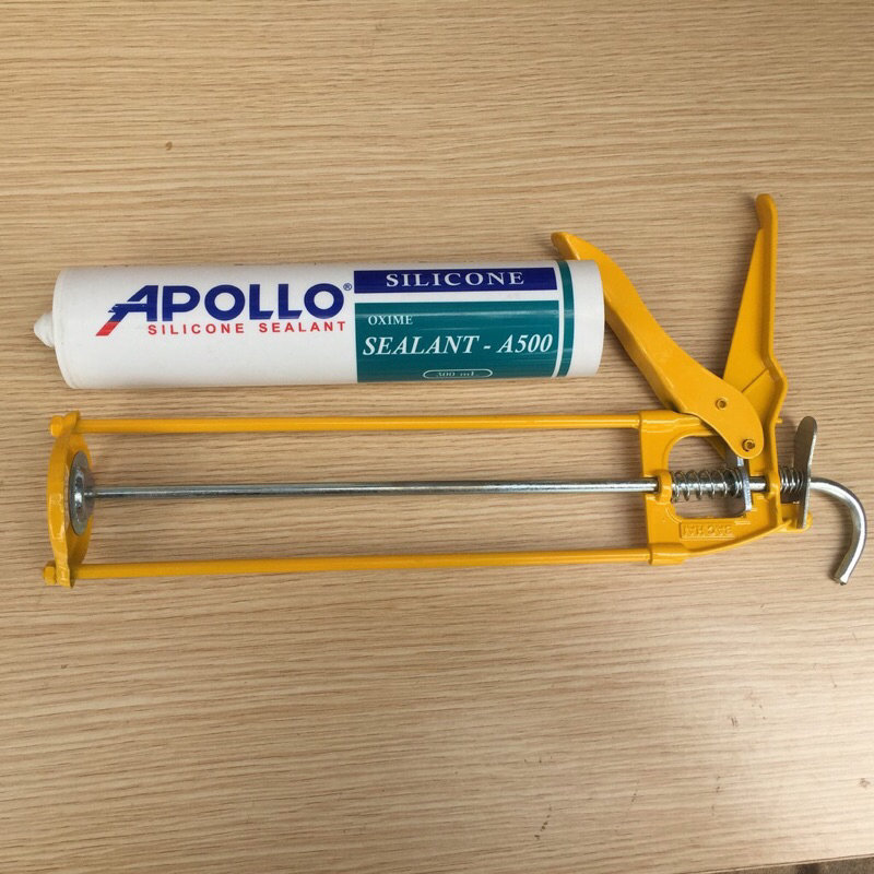 Keo silicon APOLLO A500 A200 A100 ( keo trong / đục) Súng bắn keo