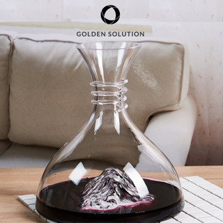 Bình đựng rượu, bình thở rượu vang, decanter thủy tinh gds cổ trơn không nắp quà tặng cao cấp
