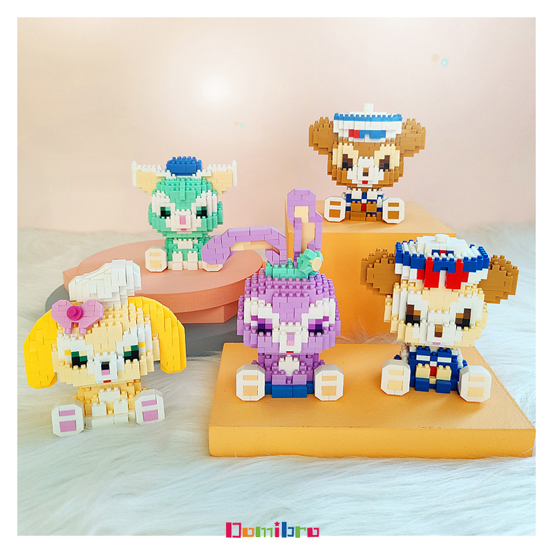 Bộ đồ chơi lắp ráp Lego Cartoon dễ thương động vật hoạt hình Mô hình Sáng tạo DIY Đồ chơi giáo dục