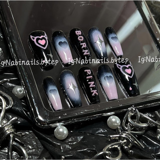 Nailbox Blackpink , móng giả thiết kế concert blackpink , nailbox born pink