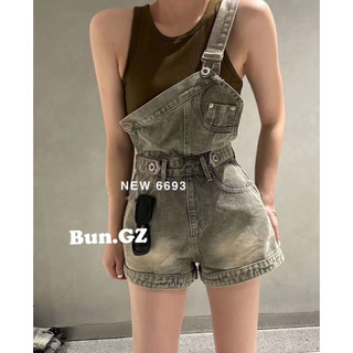   FREESHIP  Sét jumsuit bò lệch vai hàng chuẩn quảng châu dày dặn 