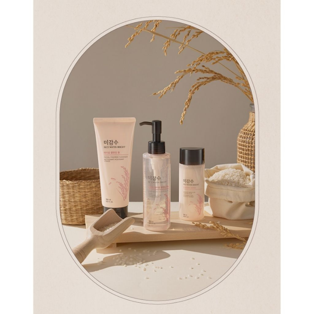 Dầu Tẩy Trang Gạo The Face Shop Rice Water Bright Light Facial Cleansing Oil 150ml