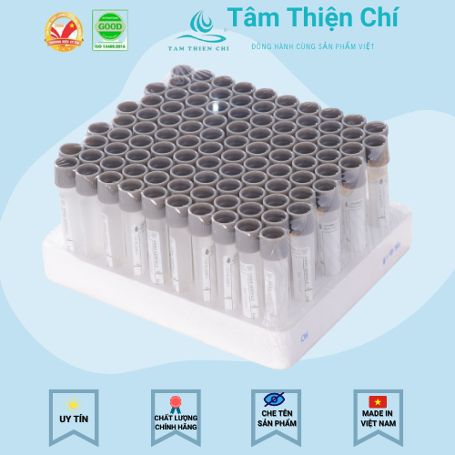 Ống nghiệm Chimigly 2ml Hồng Thiện Mỹ hộp 100 ống