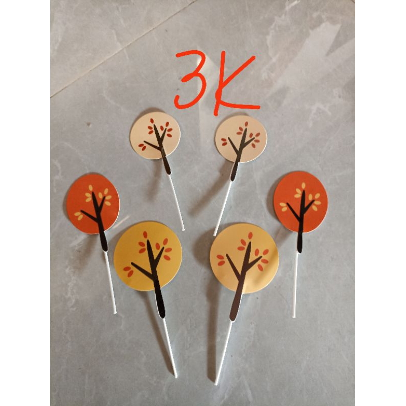 Cắm lá phụ kiện bánh sn