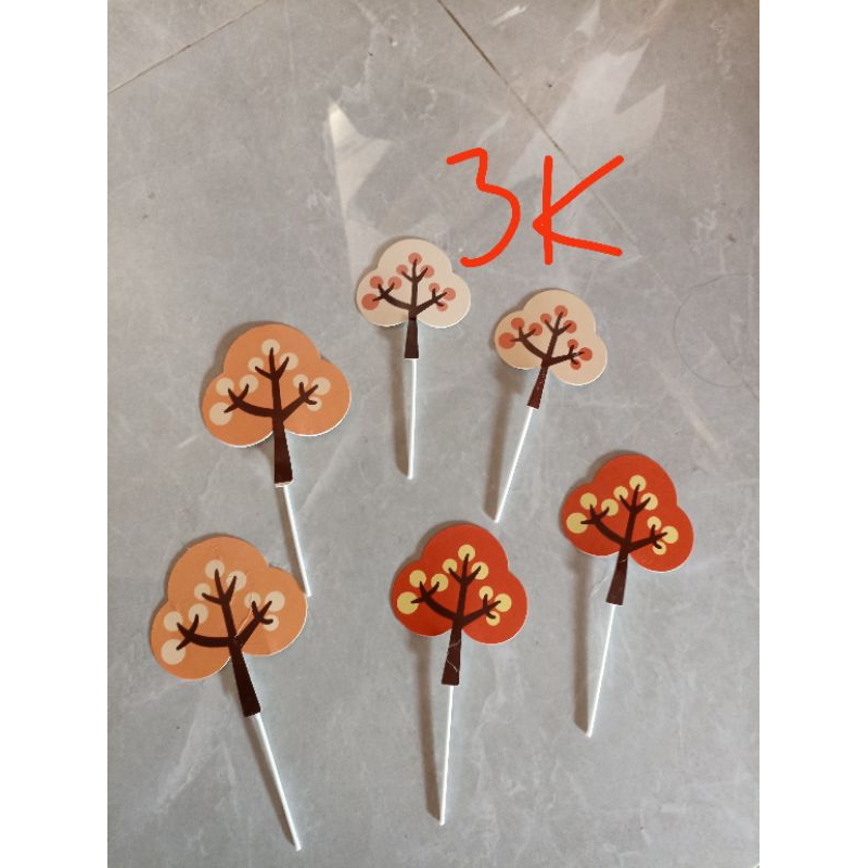 Cắm lá phụ kiện bánh sn