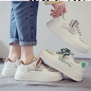 Giày thể thao nữ/ sneaker big size 40 - 43 phối lưới thoáng khí