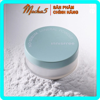 Phấn phủ bột Innisfree No Sebum Mineral Powder trang điểm KIỀM DẦU mịn da hiệu quả [Mẫu mới 2023]