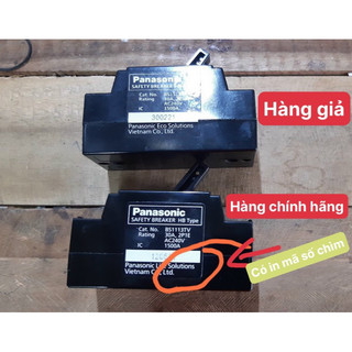 CẦU DAO CB CÓC TỰ NGẮT PANASONIC 10A-15A - 20A- 30A-40A