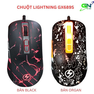 Chuột gaming lightning gx689s 4000dpi