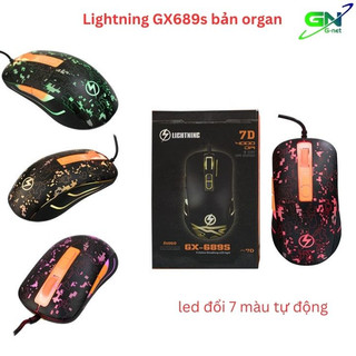 Chuột gaming Lightning GX689S 4000DPI