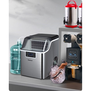 Máy làm đá viên Watoor WZB-32AFSB  Tự động hút bình