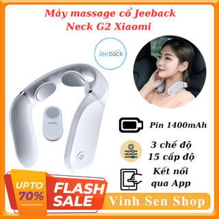 Máy massage cổ Jeeback Neck G2, massage nhiệt hiệu quả giảm các cơn đau nhanh chóng, thúc đẩy lưu thông máu
