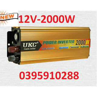 Bộ inverter chuyển đổi điện từ 12v lên 220v- 2000w