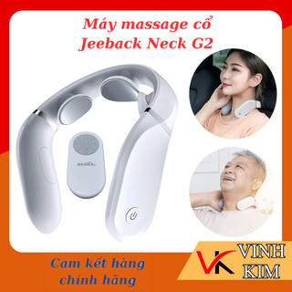 Máy massage cổ vai gáy Jeeback Neck G2, massage kết hợp nhiệt giảm đau nhức cổ, lỗi 1 đổi 1