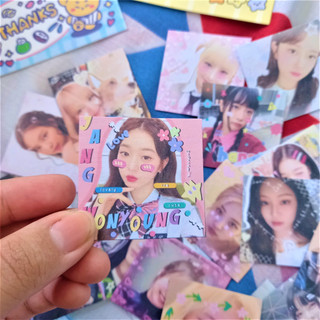 Set 25 sticker Idol Kpop xinh xắn 4,4x4cm đa dạng
