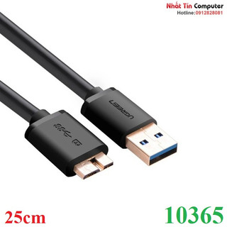 Giới thiệu : cáp usb 3.0 cho ổ cứng 2.5inch ugreen 10365 - hãng sản xuất : ugreen - mã sản phẩm : 10365 - độ dài thi