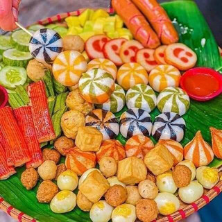 Bánh bao trứng cá hồi túi 500gr