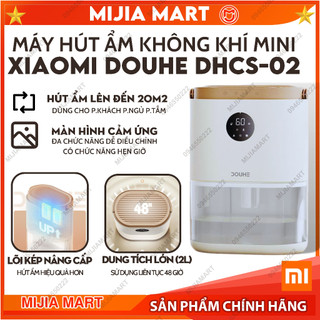 Máy hút ẩm không khí mini Xiaomi DOUHE DH-CS02, dung tích chứa 2L, chạy liên tục 48 giờ