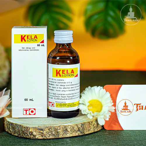 Kela Lotion Dùng Cho Da Viêm Lỗ Chân Lông Hàng Chính Hãng Thái Lan 100%