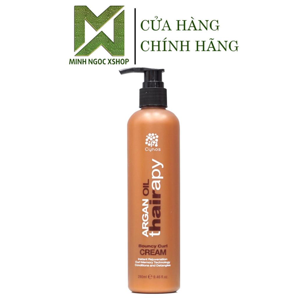 Kem tạo kiểu dưỡng ẩm cho tóc uốn Cynos Bouncy Curl Cream 280ML