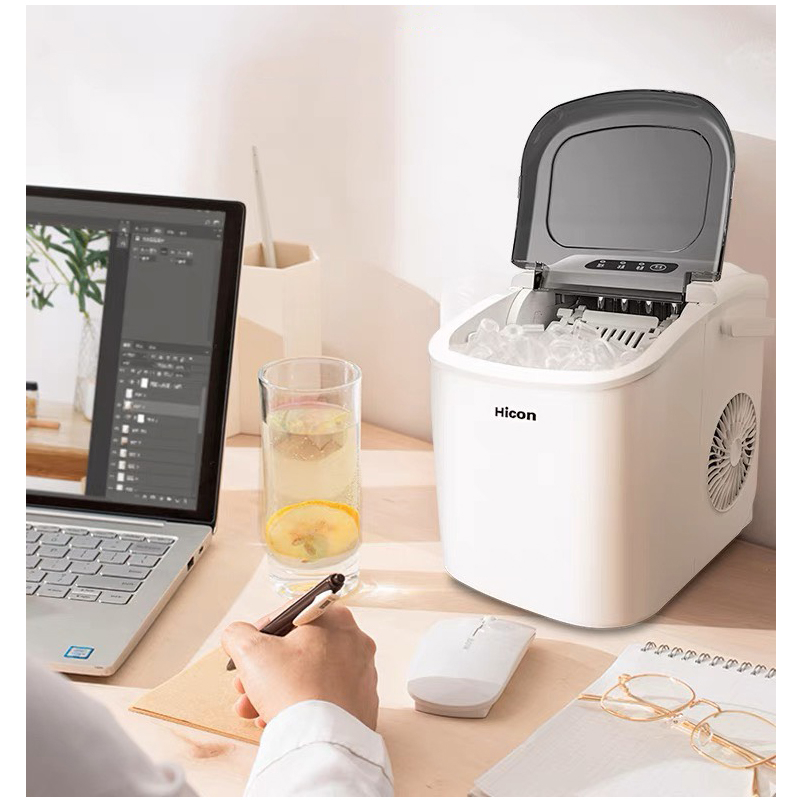 Máy làm đá viên nhiều kích thước Hicon - Tủ đá giữ nhiệt mini Công suất mạnh mẽ