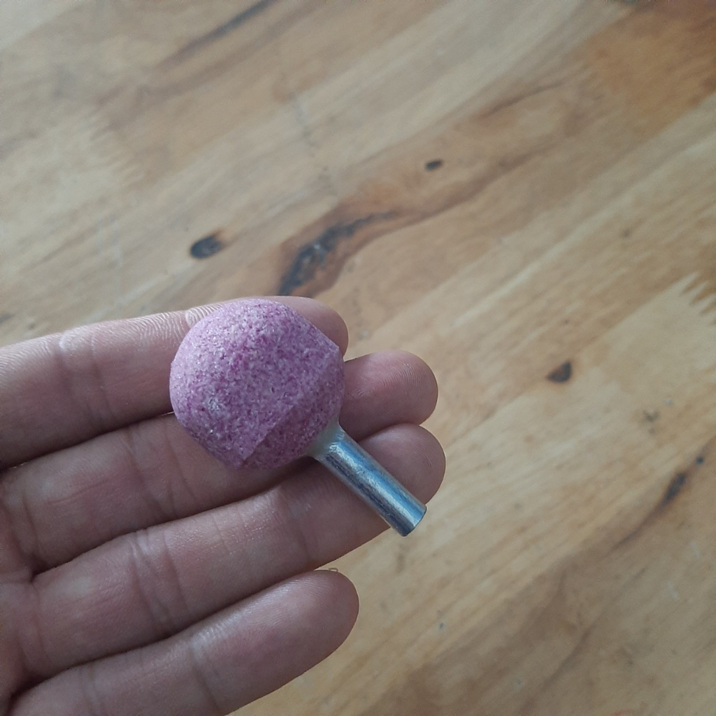 Đá mài săm lốp gắn máy mài hơi cốt 6mm