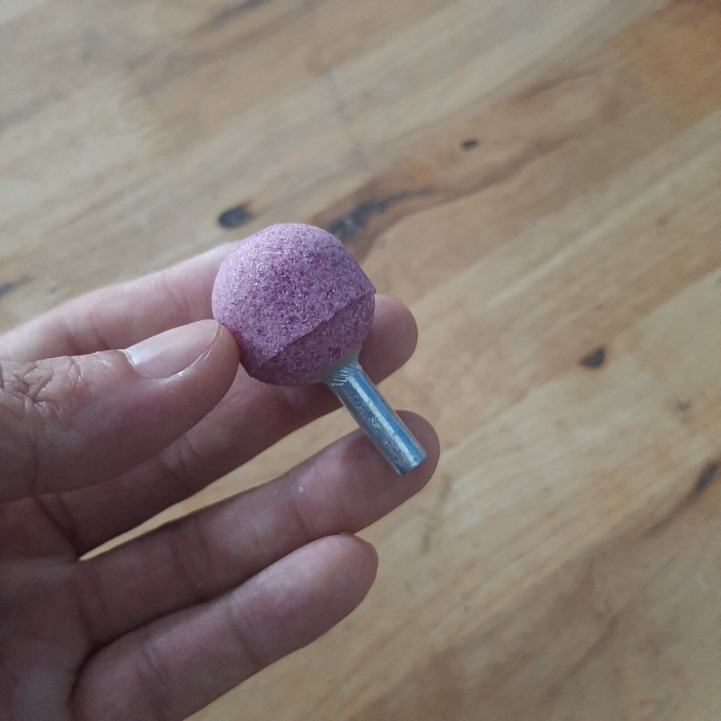 Đá mài săm lốp gắn máy mài hơi cốt 6mm